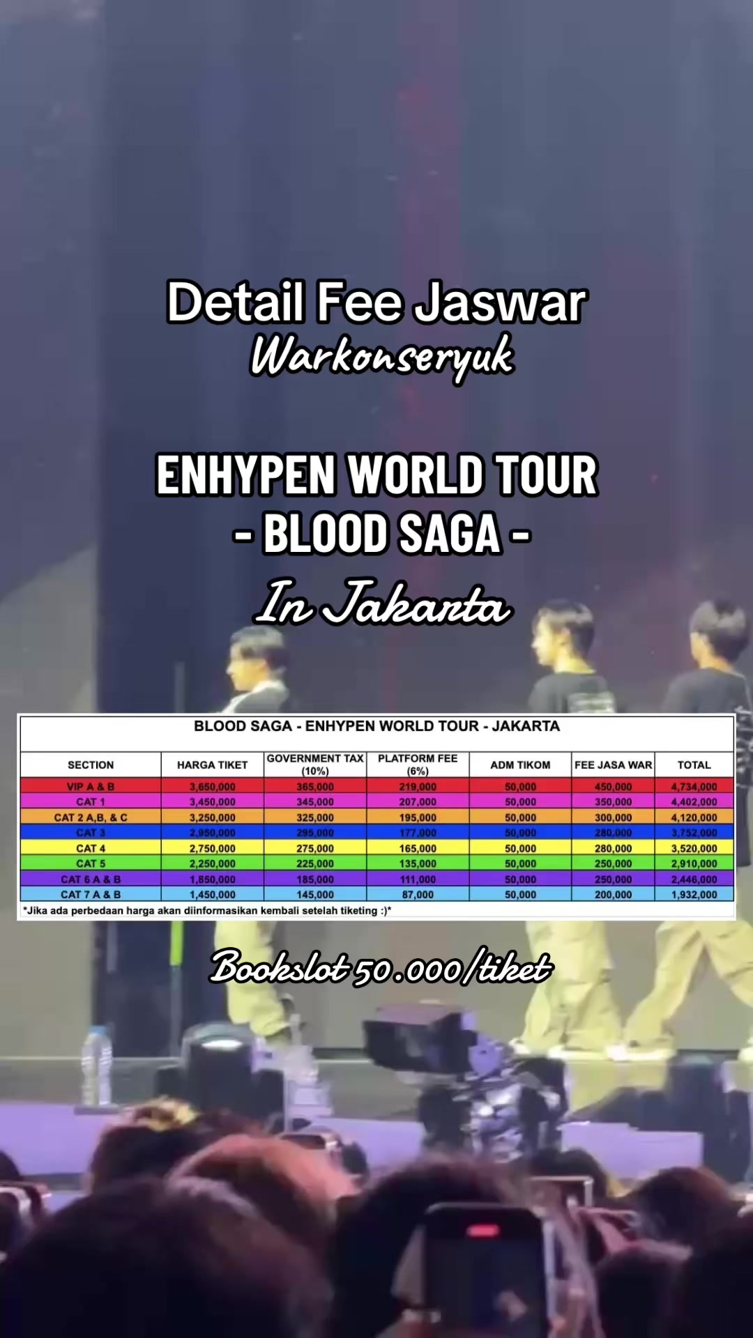 @JASTIP TIKET KONSER ONLINE