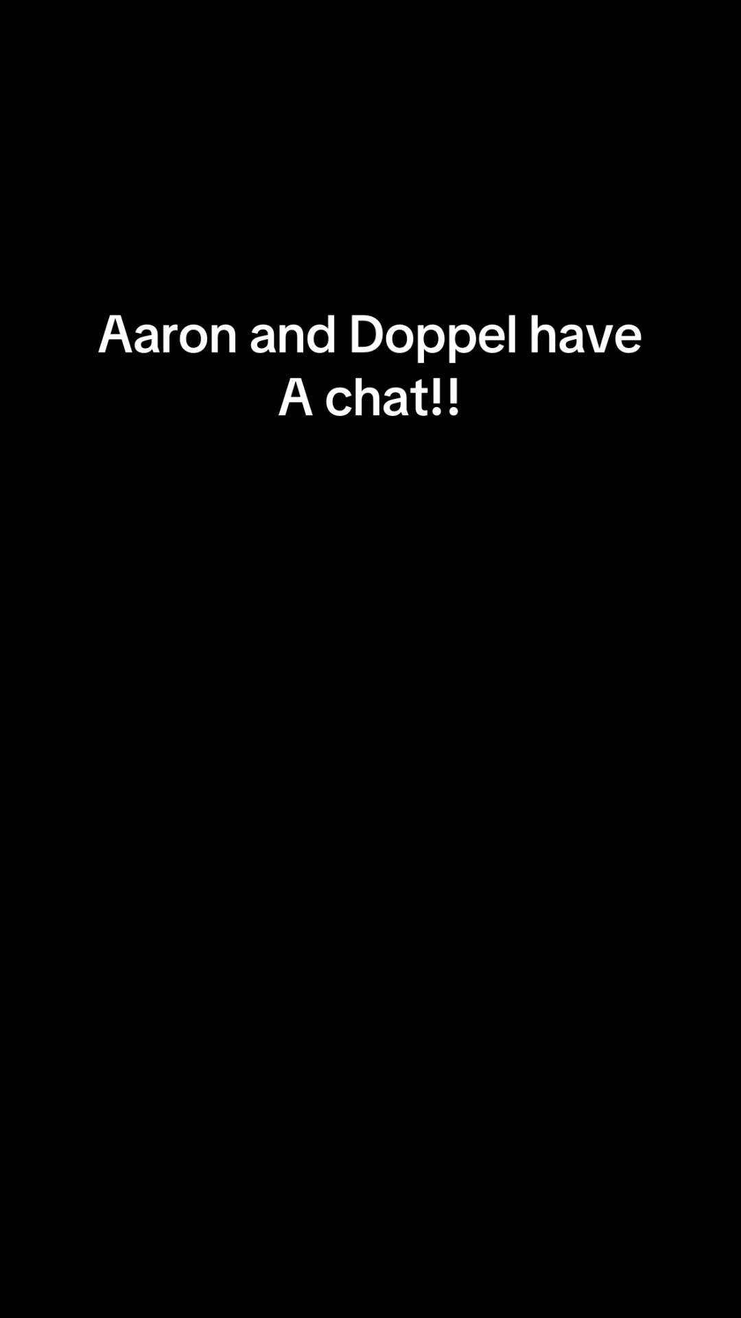 @Doppelgänger/Aaron