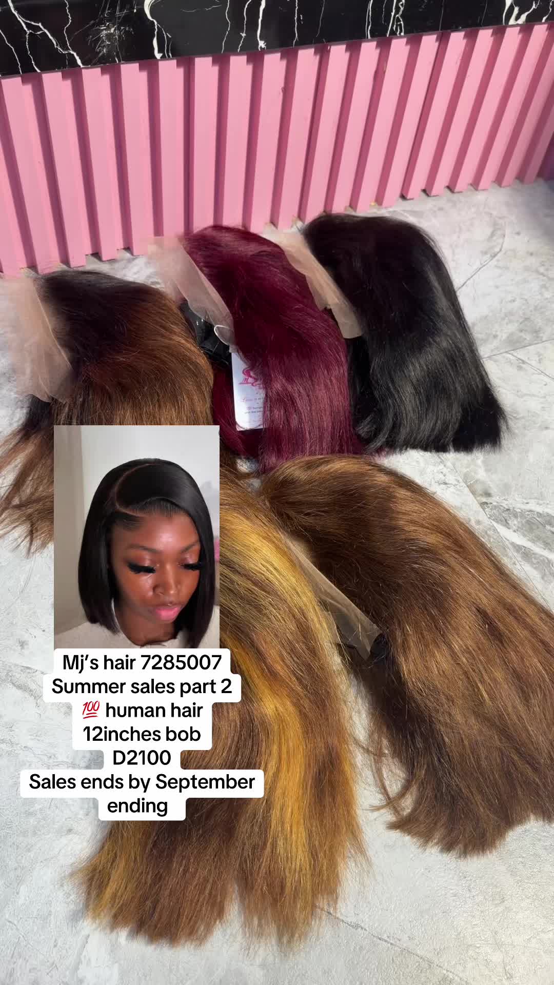 @Mj&rsquo;s hair
