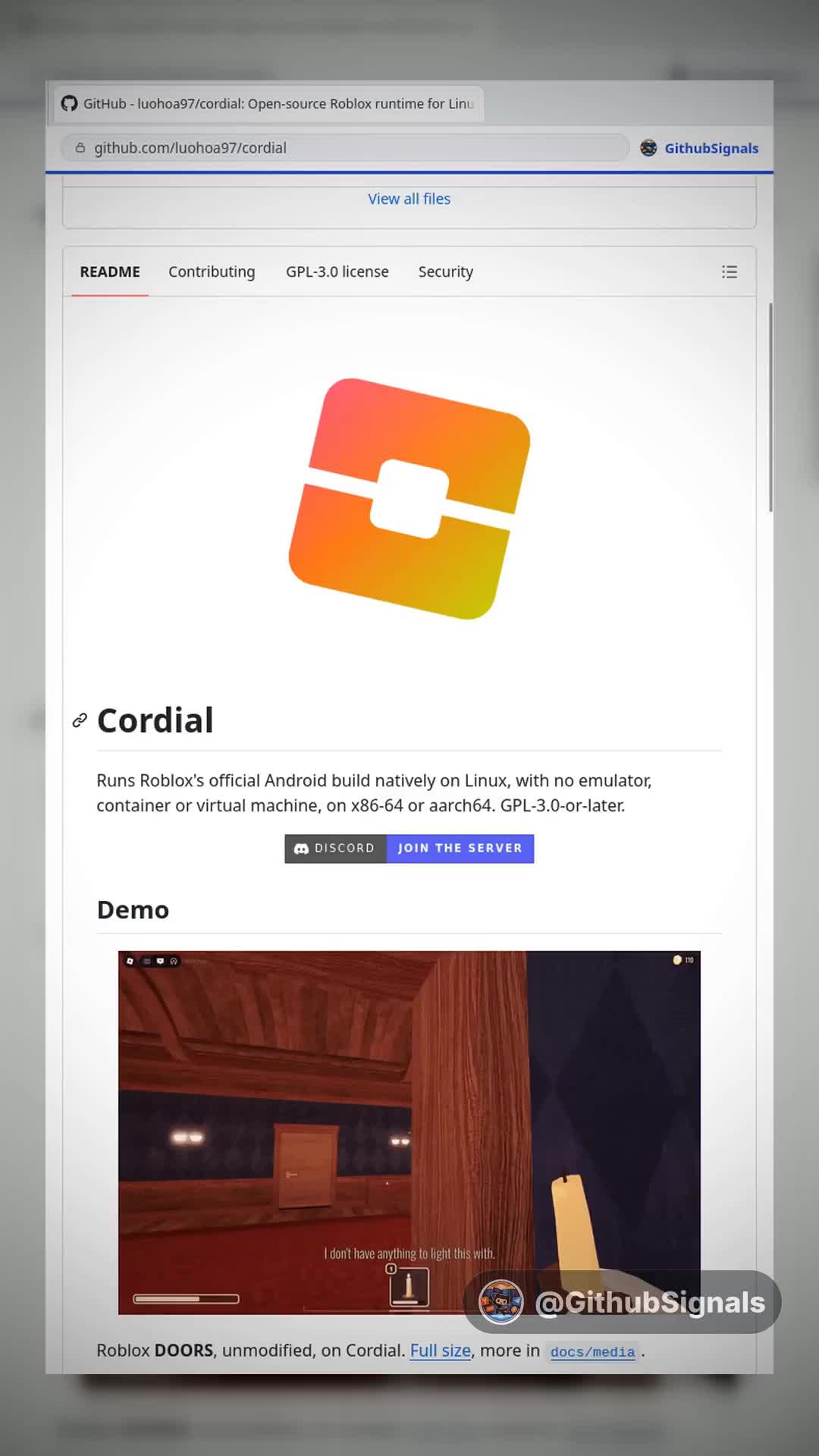 @Github Signals