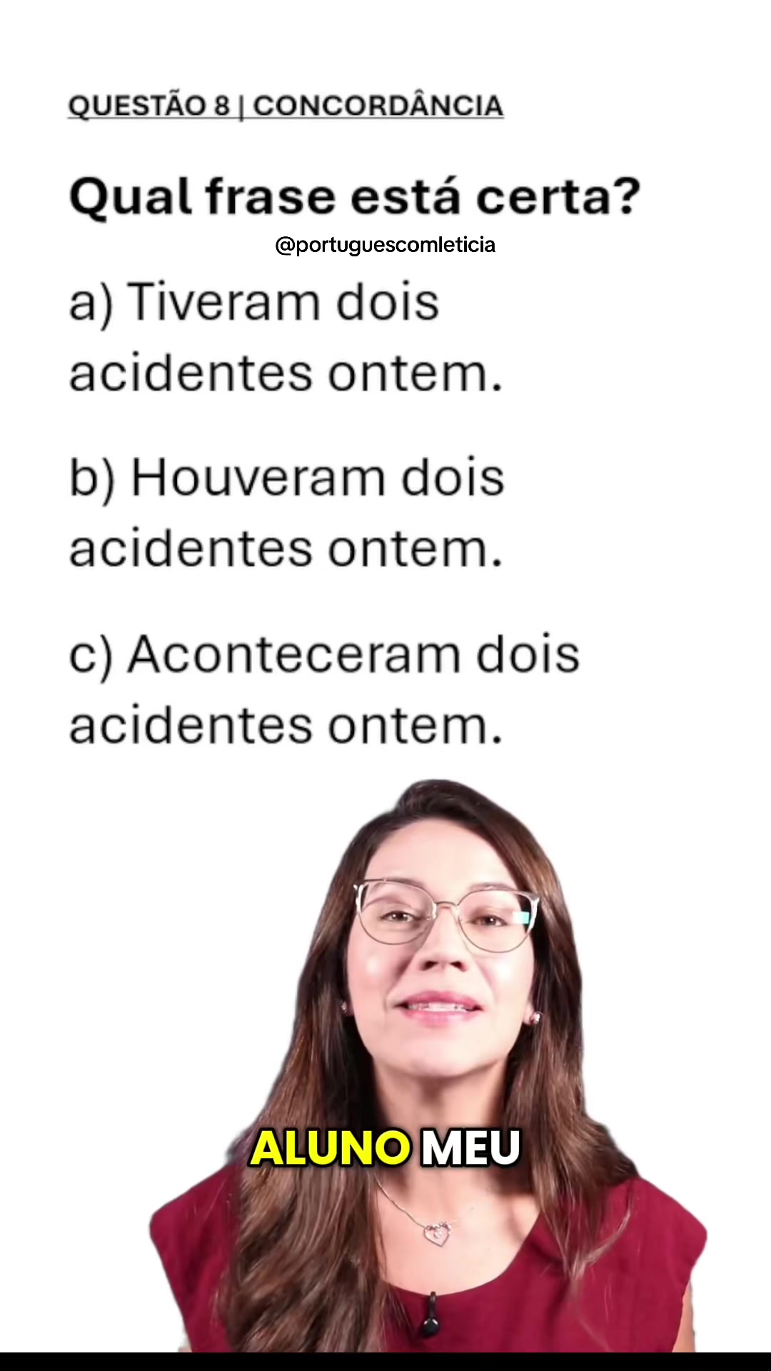 @Portugu&ecirc;s com Let&iacute;cia