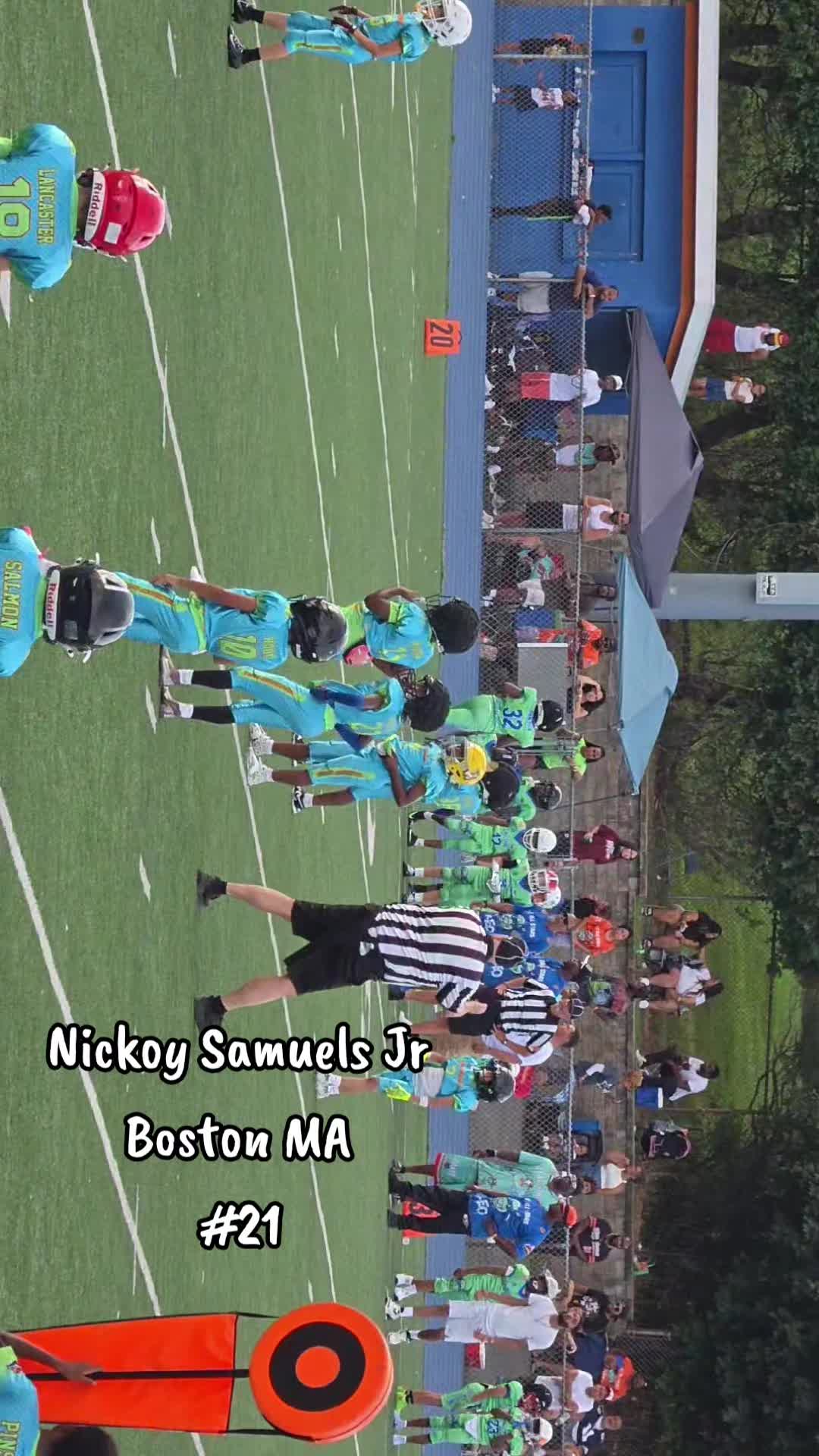 @Nickoy Samuels Jr. Football