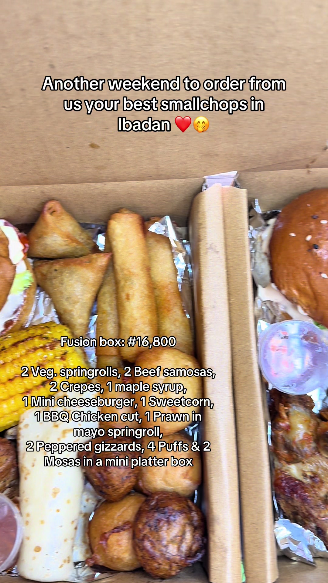 @BEST SMALL CHOPS IN IBADAN