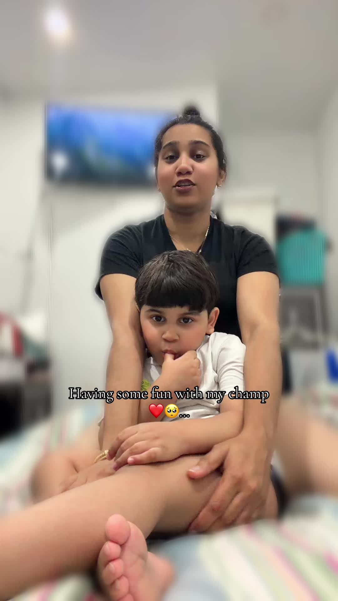@🥀Sangeeta & Baby Kaylav 🚒