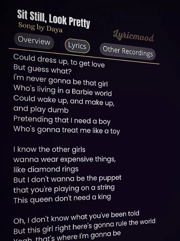 @Lyricmood🎶