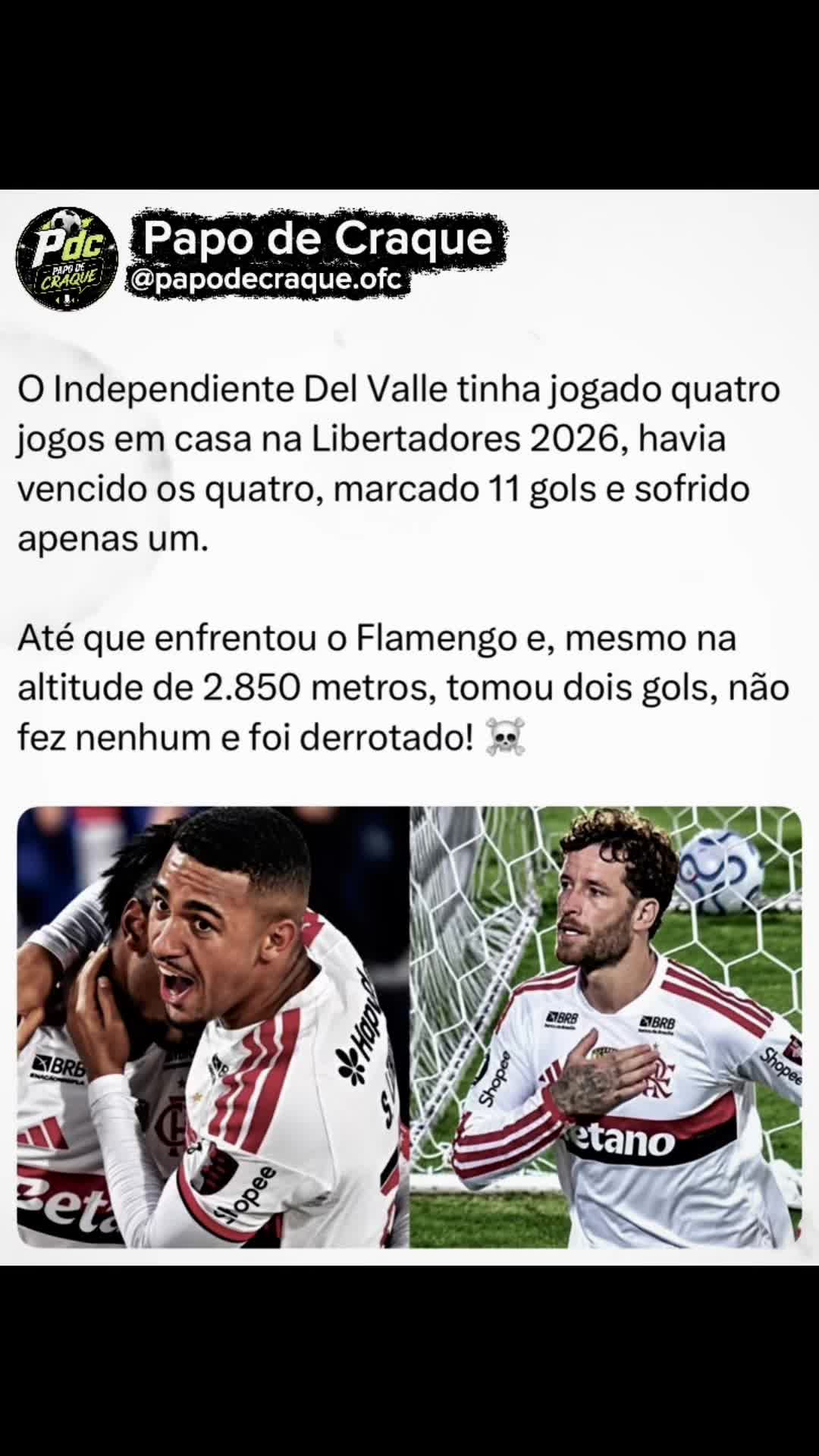 @Papo de Craque