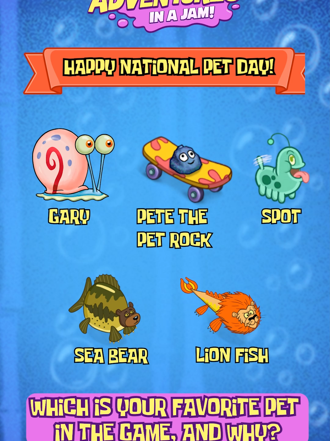 @SpongeBob: Cook-Off Adventures