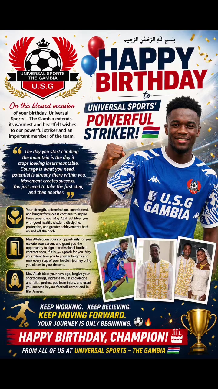@UNIVERSAL SPORTS THE GAMBIA