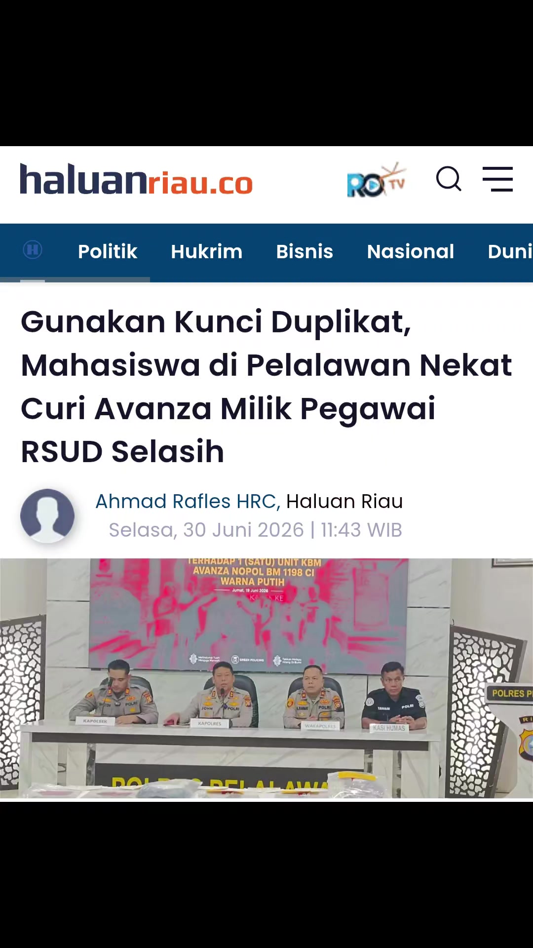 @Haluan Riau Pelalawan