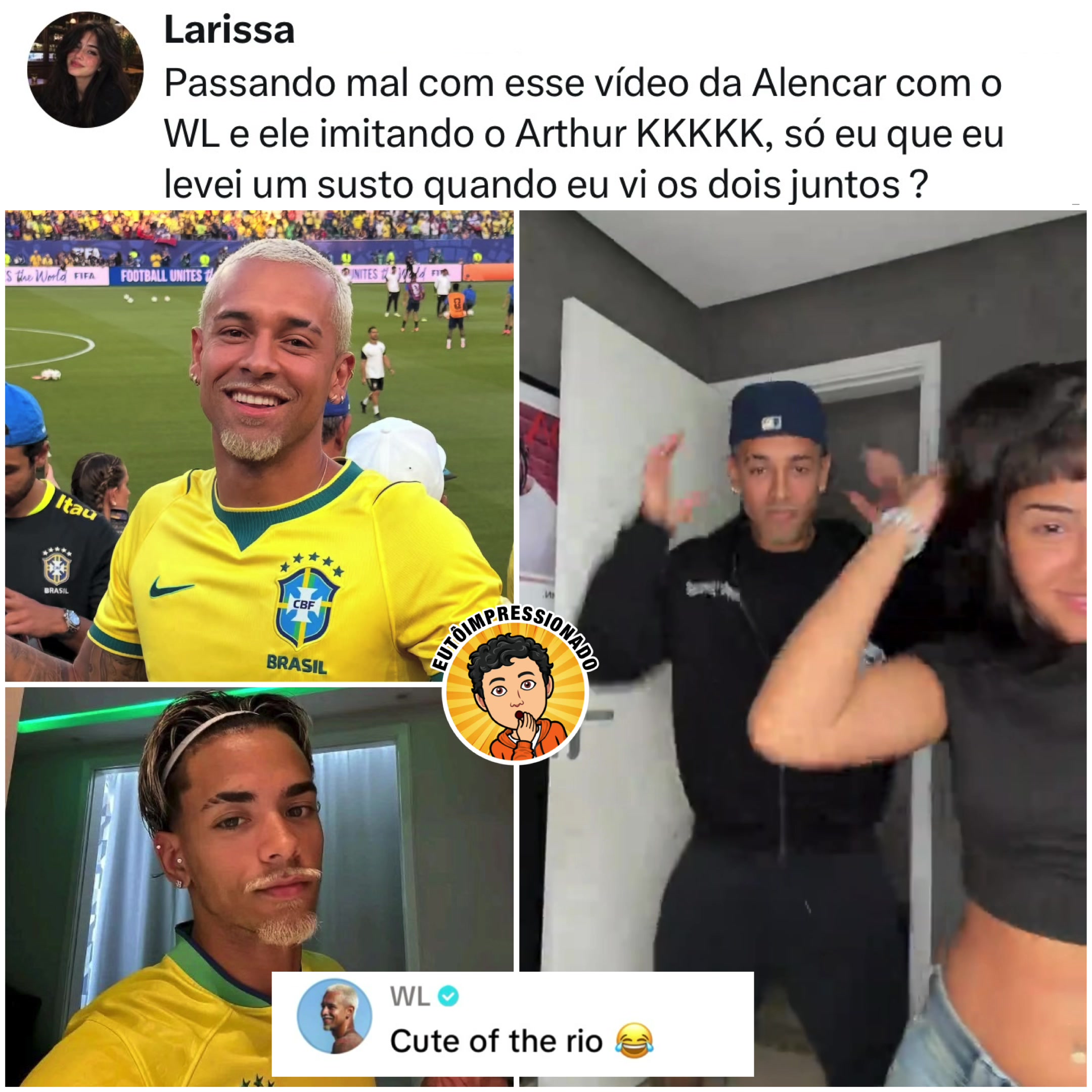 @EU TÔ IMPRESSIONADO! 😲