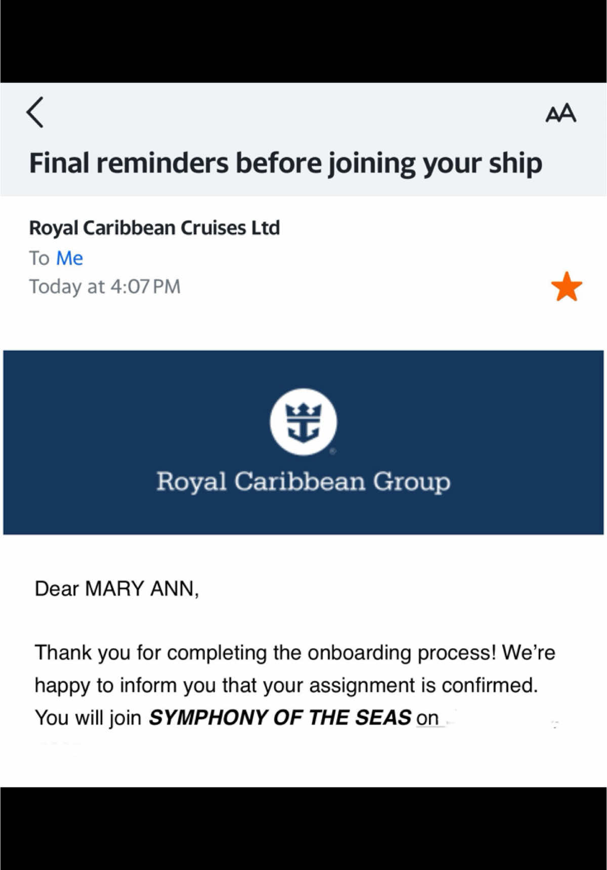 @CHEFarer Mary ⚓️🛳️