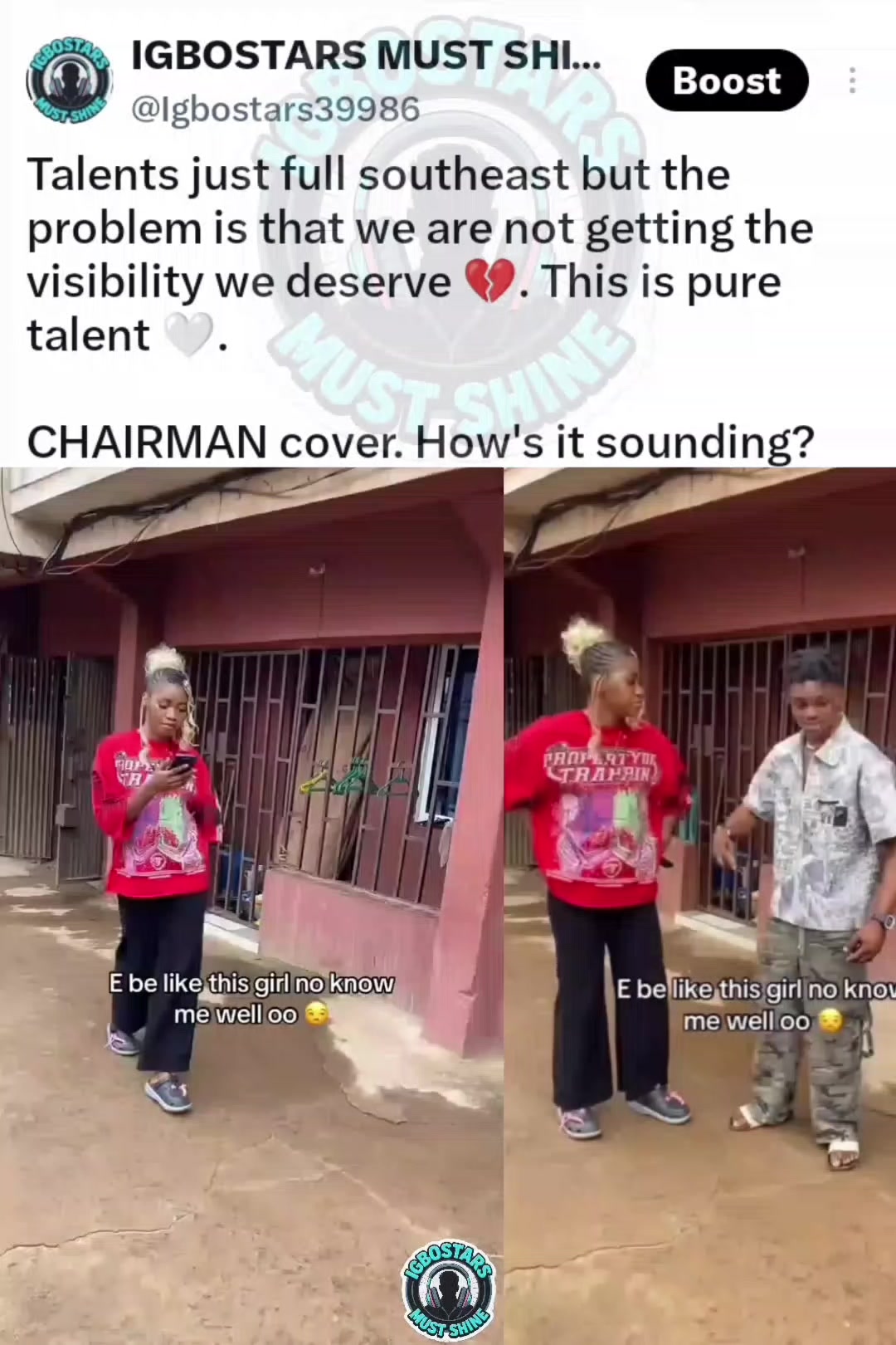 @Igbostars Must Shine ๐ฏ๐ช