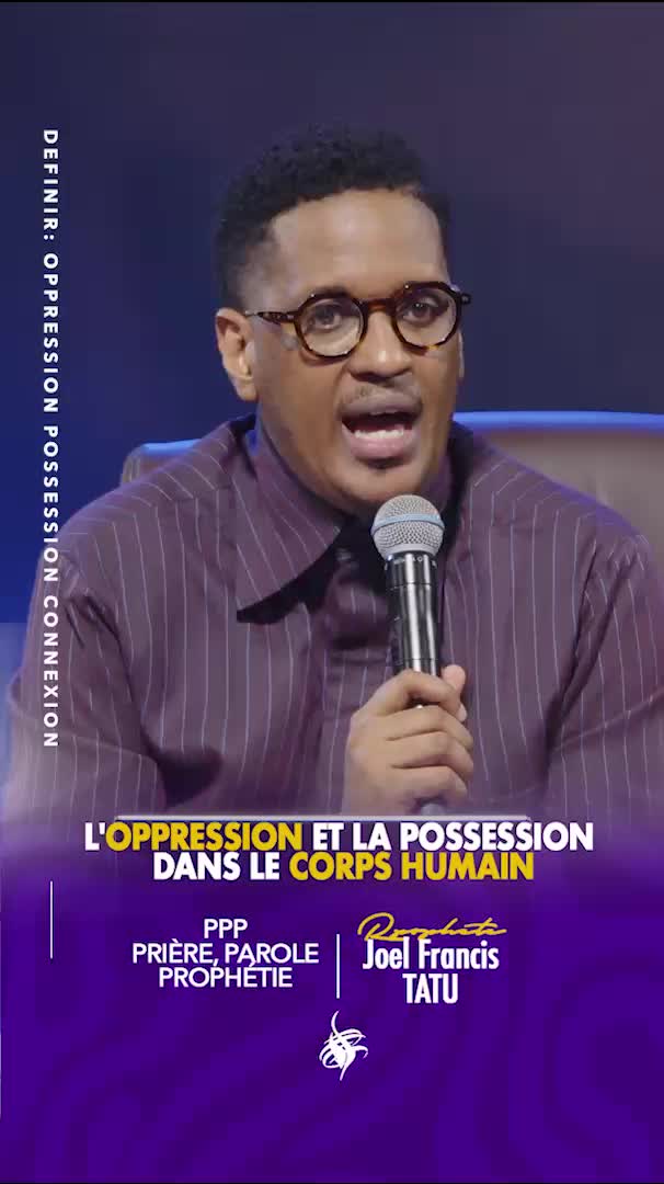 @Proph&egrave;te Jo&euml;l Francis Tatu