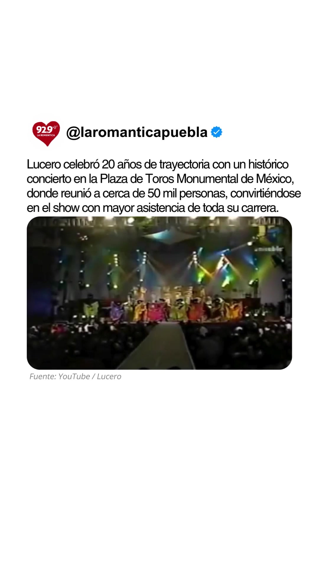 @LaRomanticaPuebla 92.9