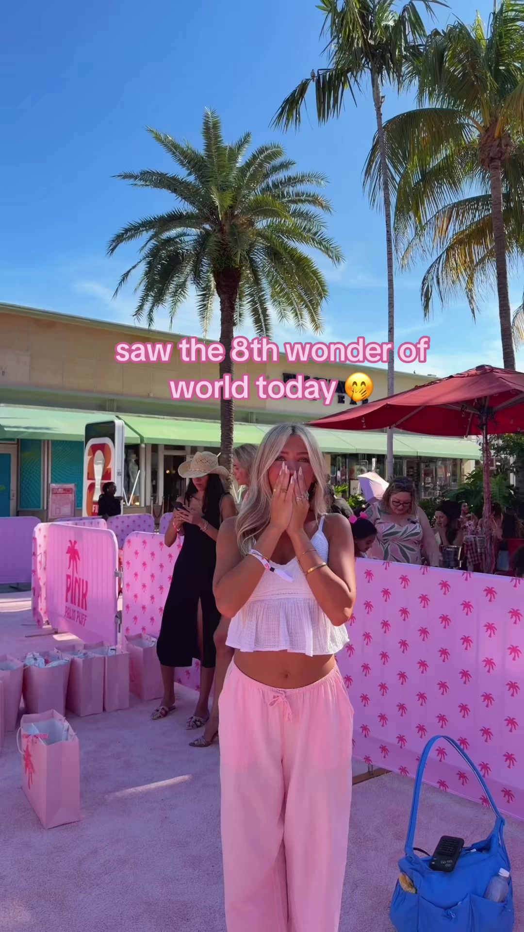 @PINK PALM PUFF