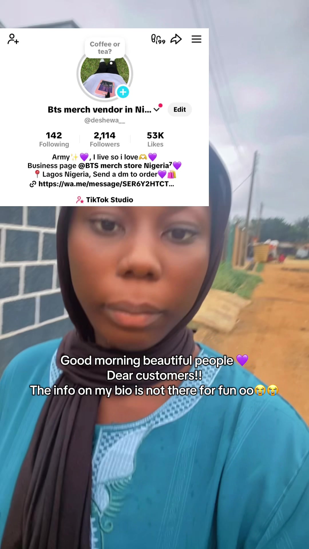 @Bts merch vendor in Nigeria⁷💜