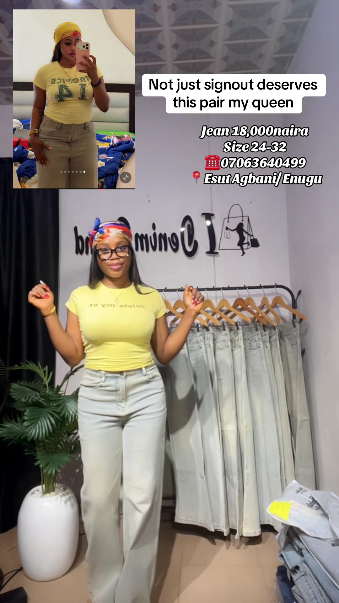 @I Denim Brand 📍ENUGU