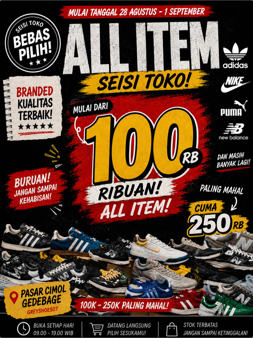 @SEPATU SECOND BANDUNG