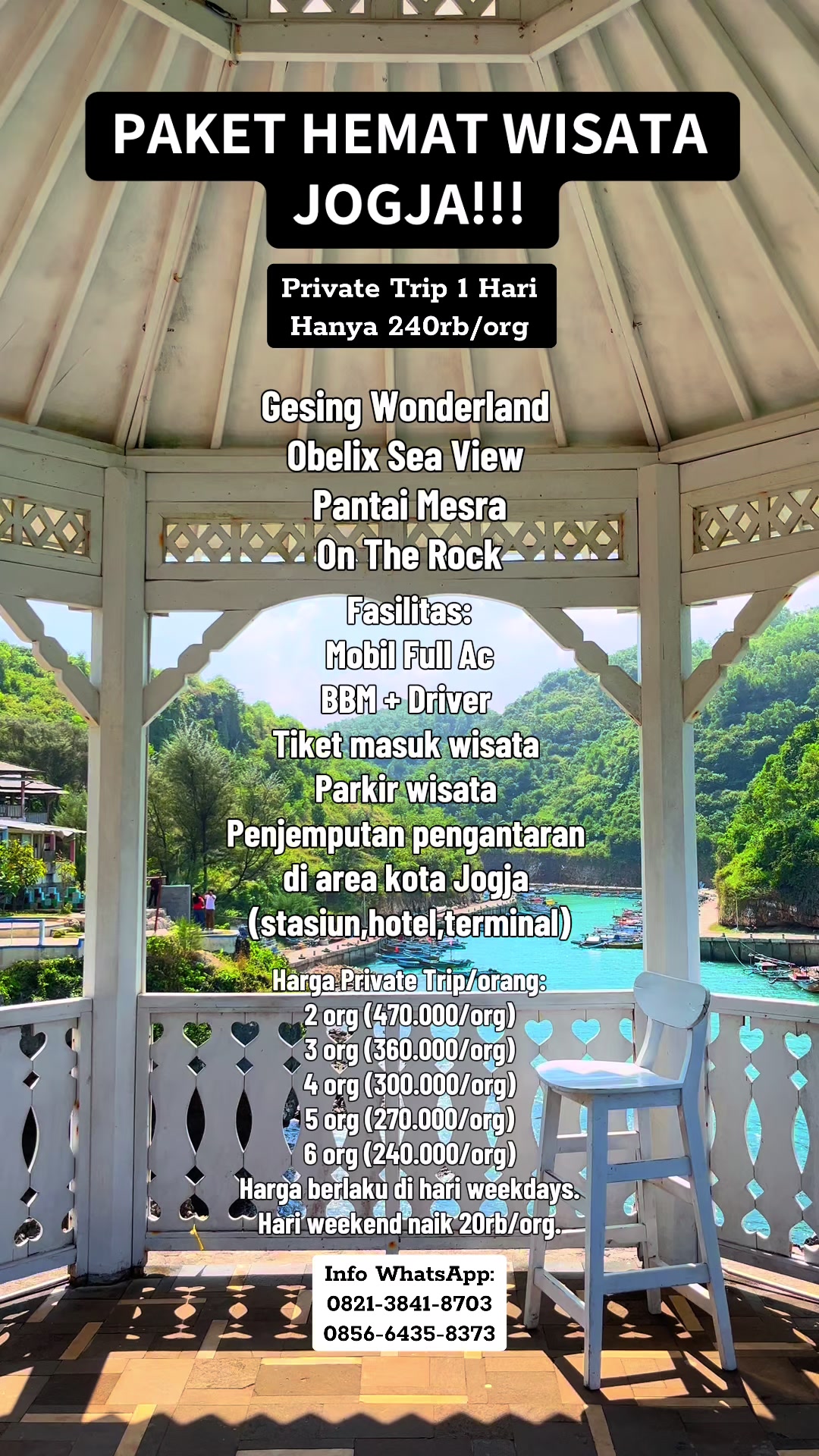 @PAKET WISATA JOGJA ISTIMEWA