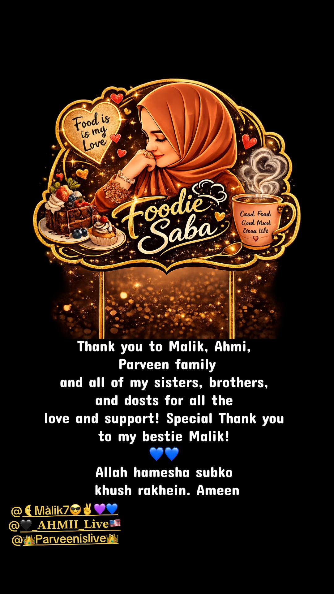 @Foodie Saba