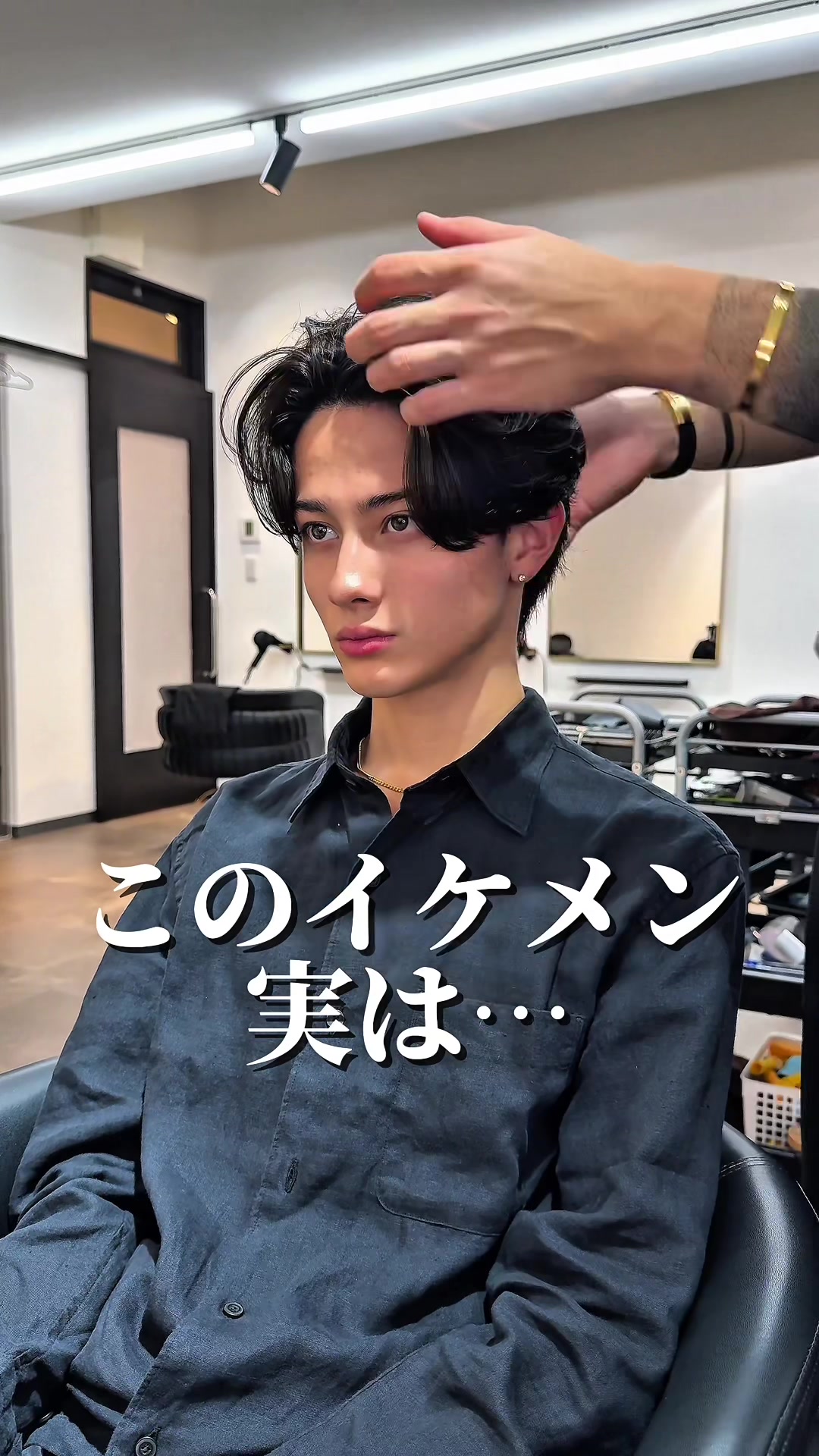 @海外風ヘア職人　KENT .【スペインカール.短髪】