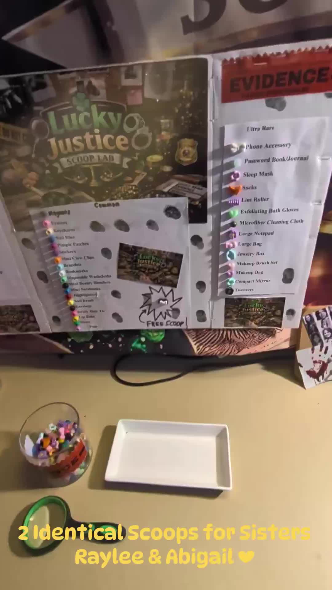 @Lucky Justice Scoop Lab