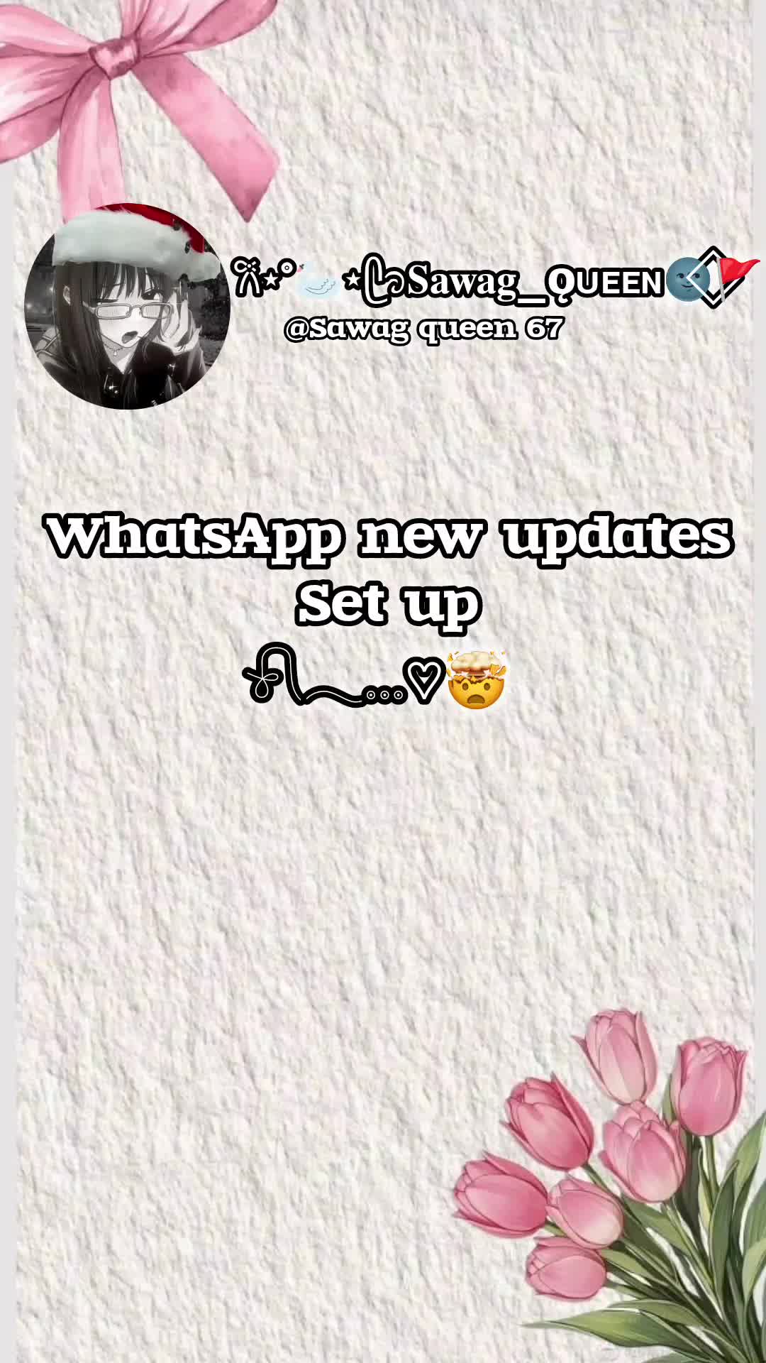 @𐙚⋆°🦢⋆ᥫ᭡𝐒𝐚𝐰𝐚𝐠_ǫᴜᴇᴇɴ🌚⃟🚩