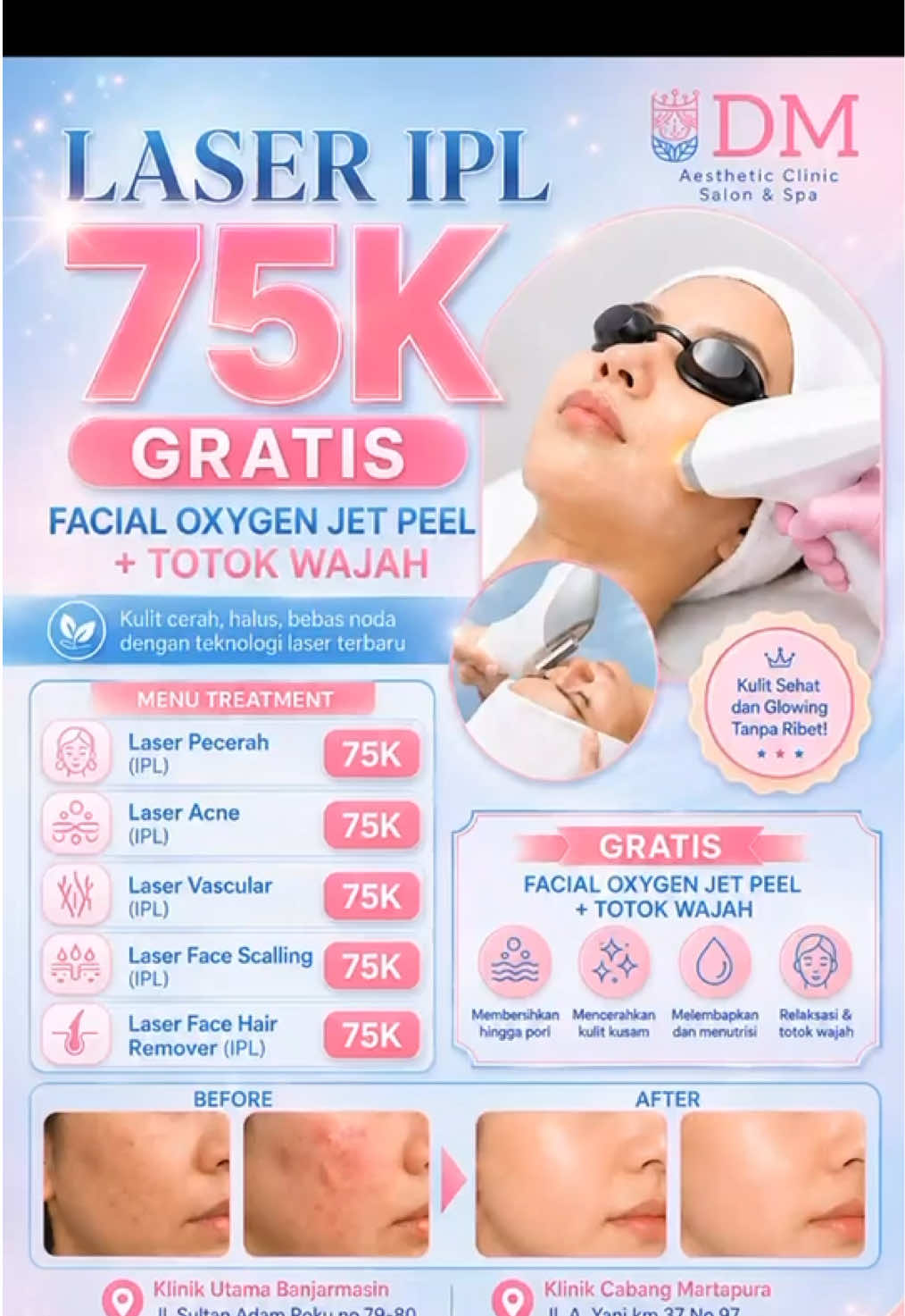 @Dm Klinik Salon dan Spa
