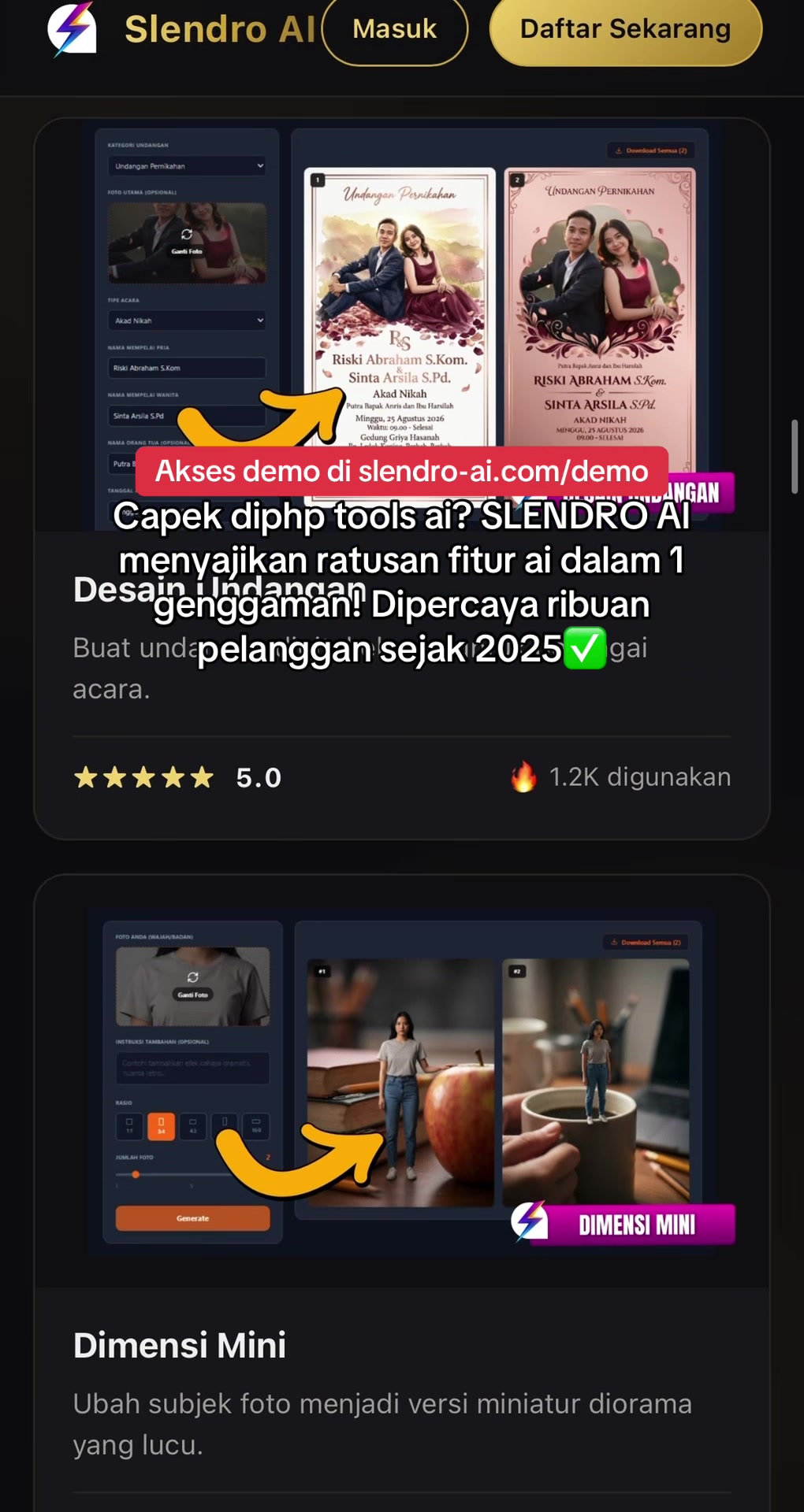 @SLENDRO AI - Ngonten 1x klik!
