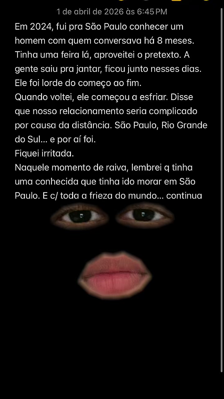 @Confissão anônima