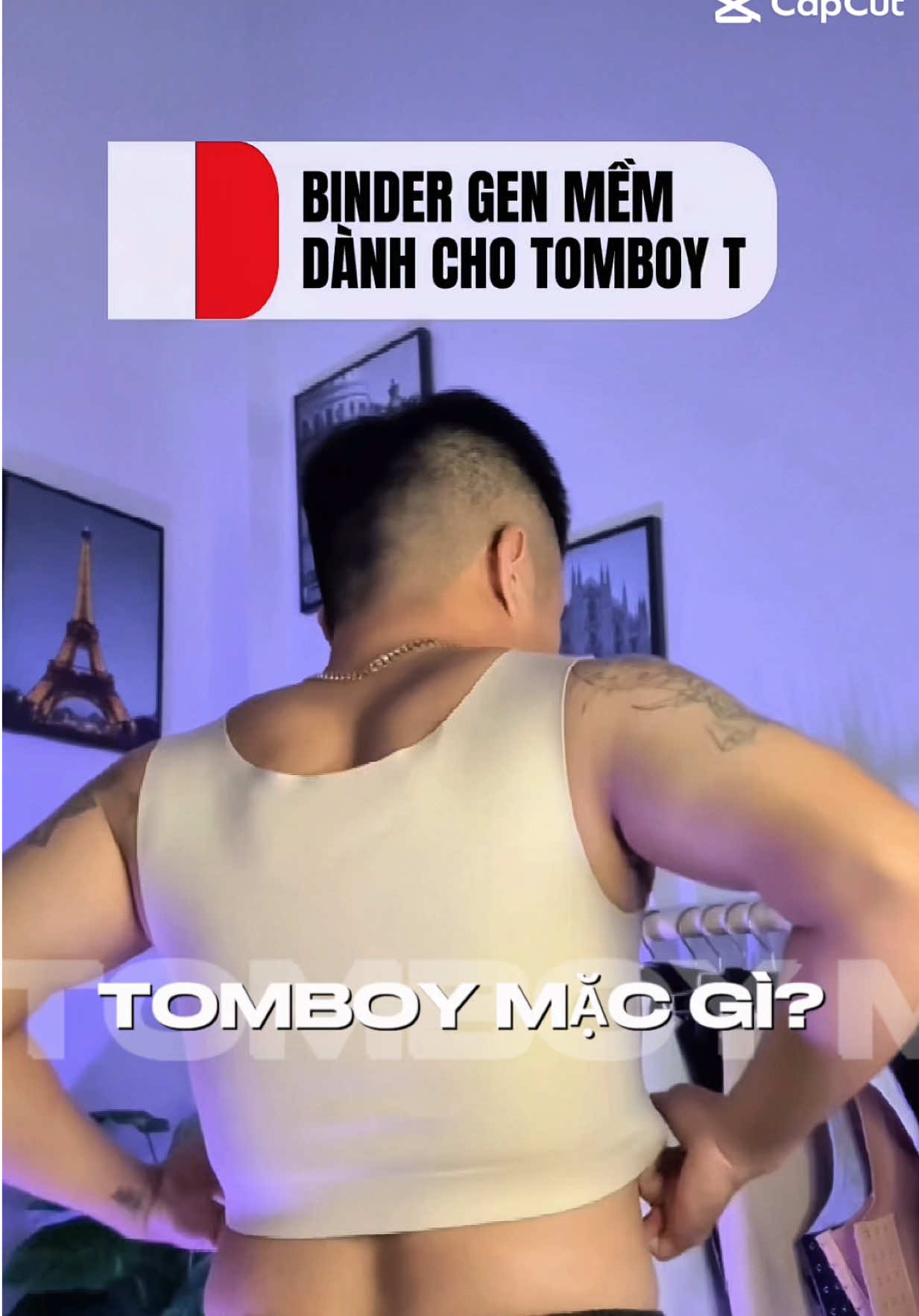 @Kh&aacute;nh &Aacute;o Nịt Tomboy Trans