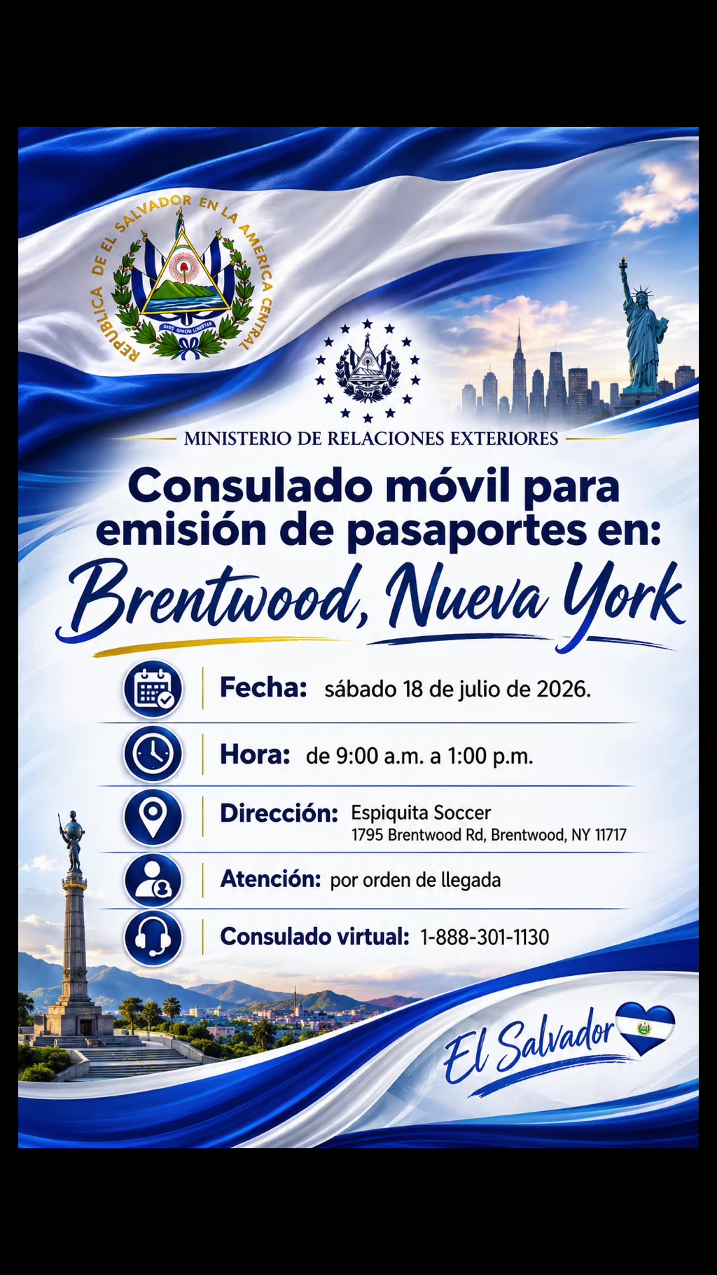 @Salvadore&ntilde;os NY
