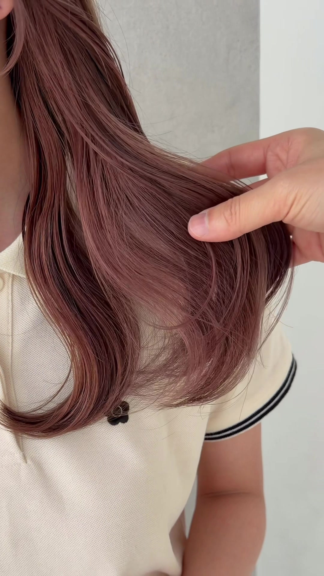 @わたるマジック/美容師/表参道/シースルーぱっつん/CEO