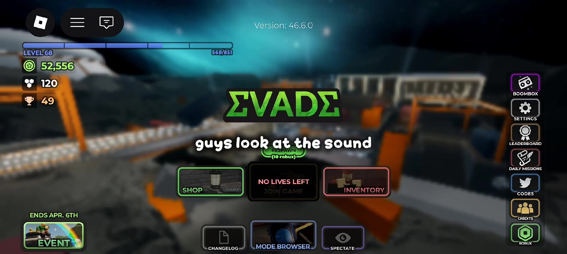 @evade player