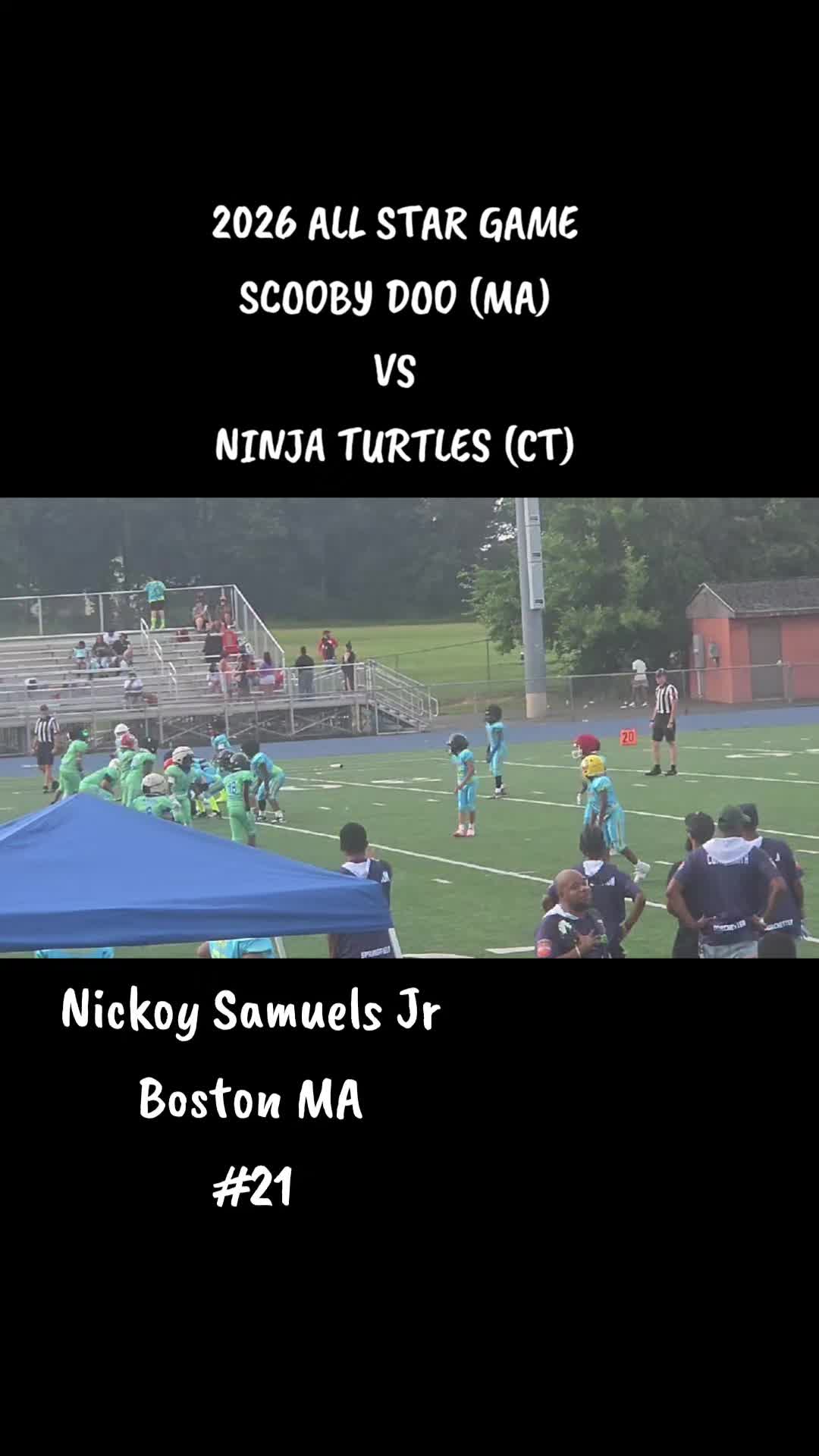 @Nickoy Samuels Jr. Football