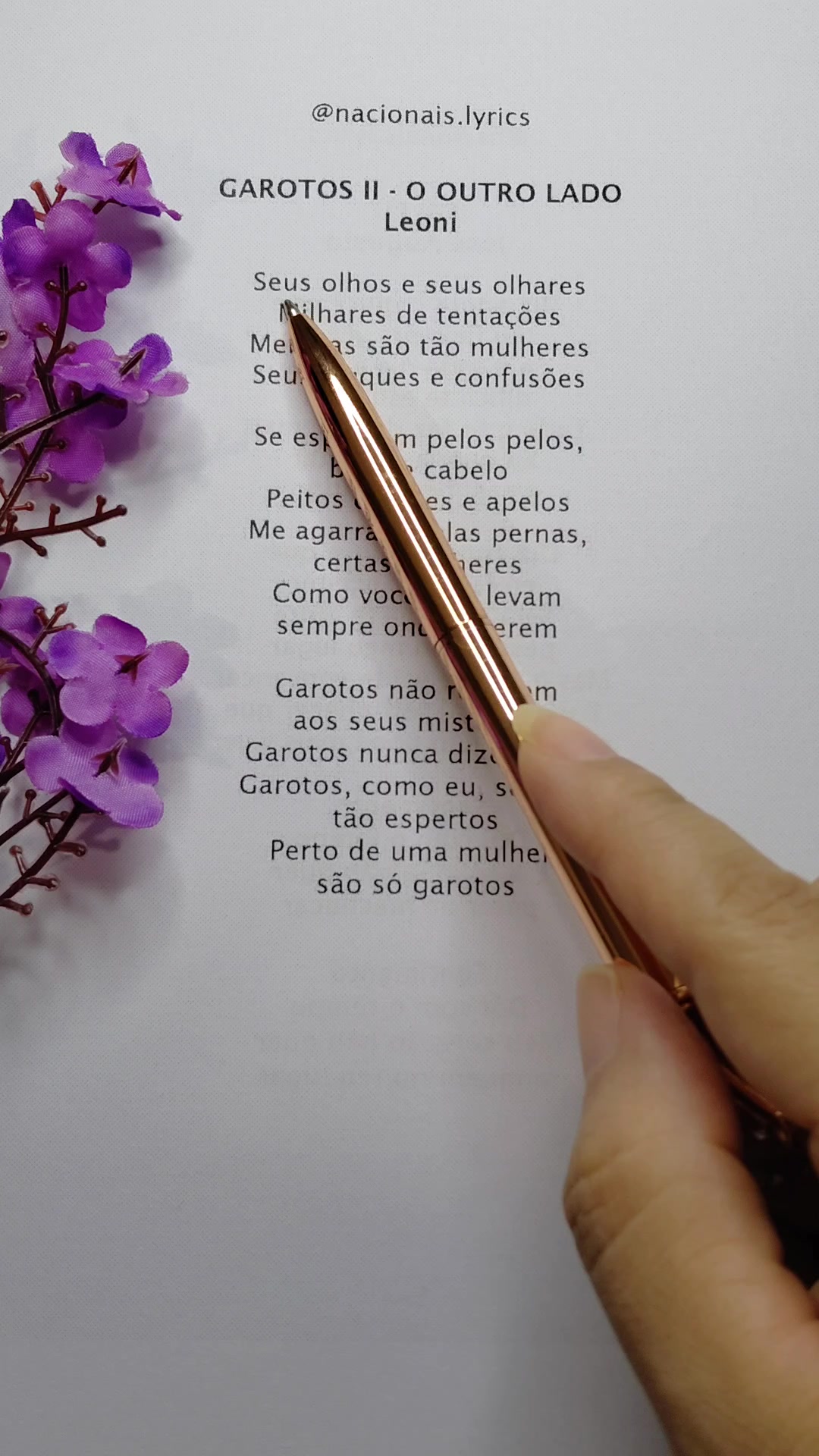 @nacionais lyrics