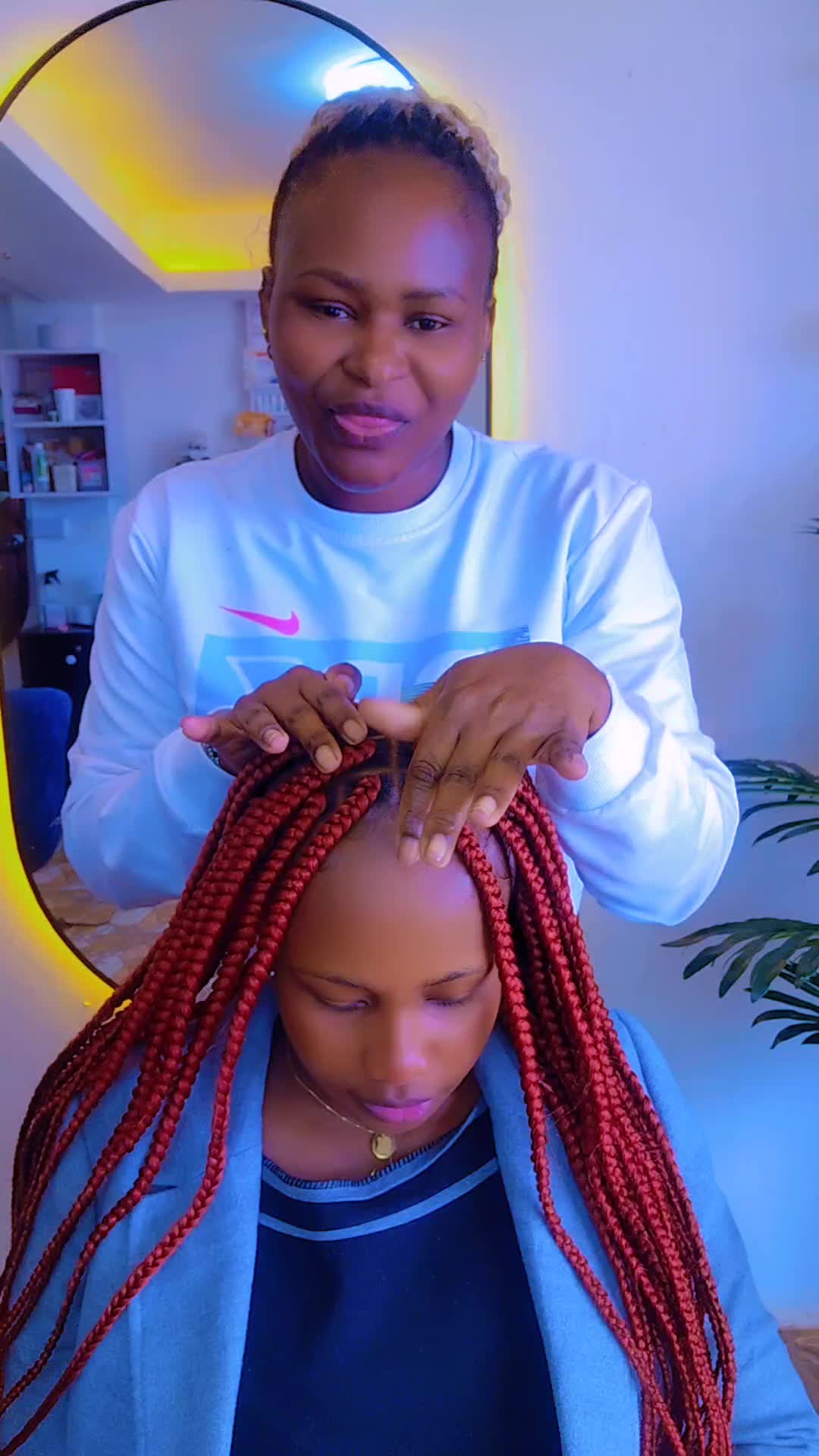 @Maryzippy the hairdresser 😍