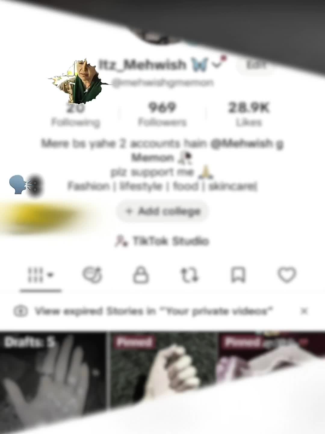 @Itz_Mehwish ๐ฆ