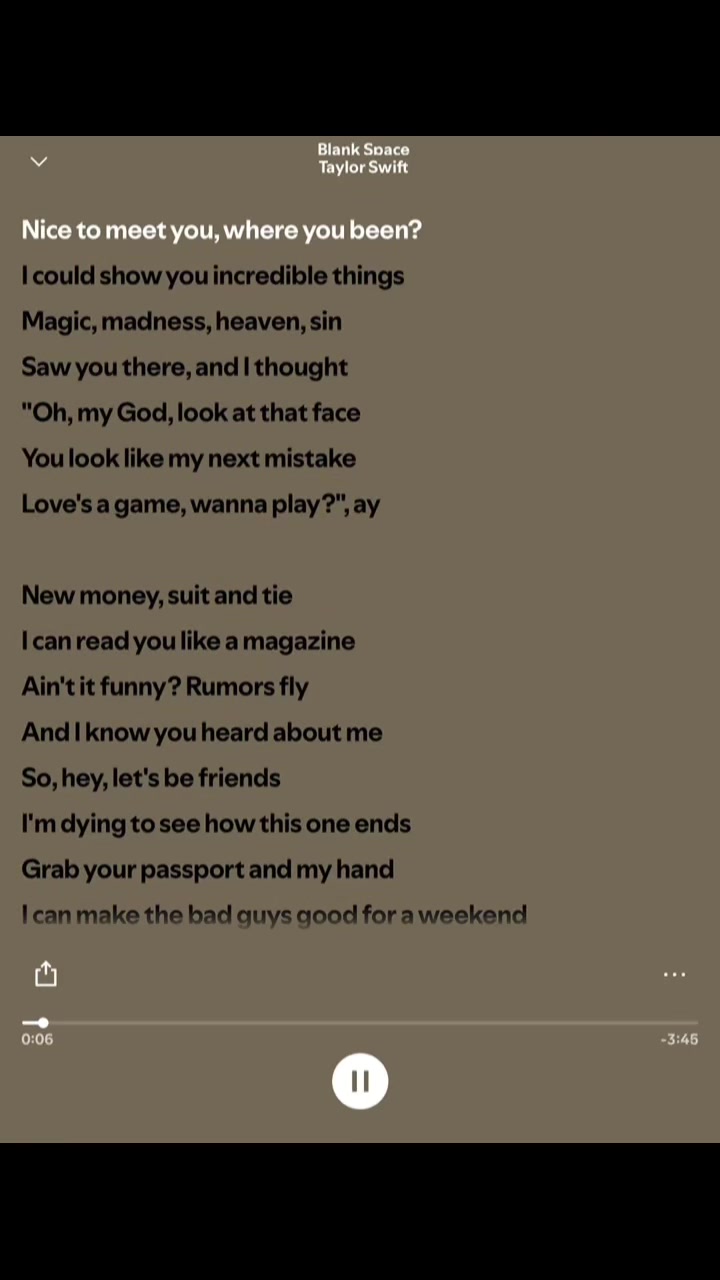 @Lyrics body