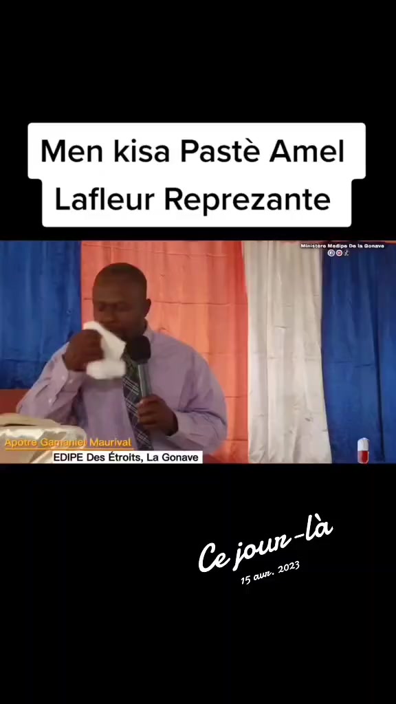 @Apôtre Gamaniel Maurival