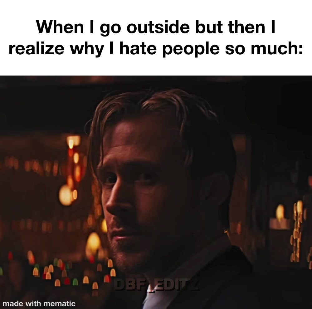 @I&rsquo;m literally Ryan Gosling
