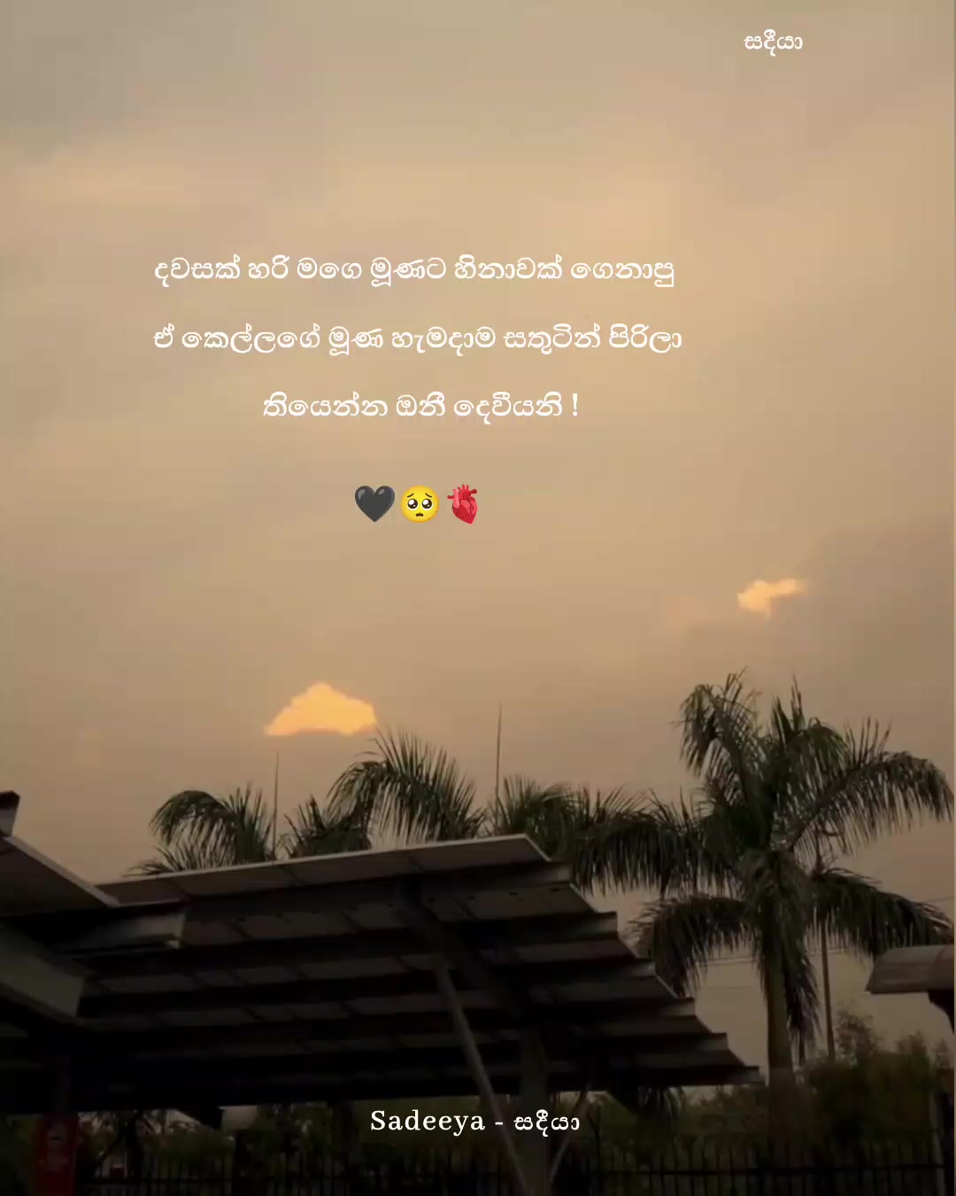 @Sadeeya - සදීයාᥫ᭡፝֟፝֟