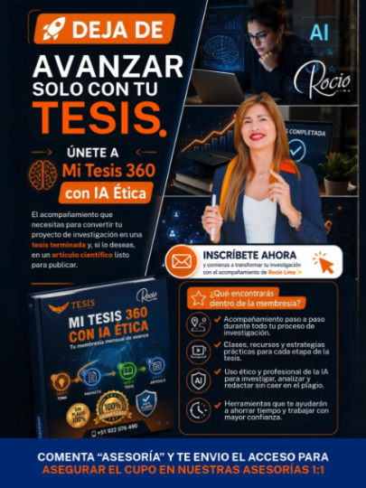 @TESIS de Éxito ✨| Rocio Lima
