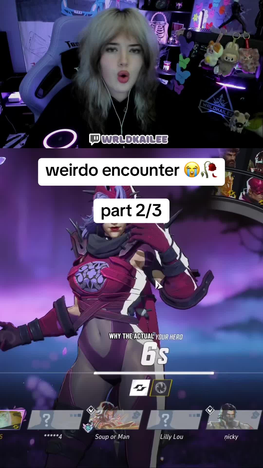 @wrldkailee on twitch‼️