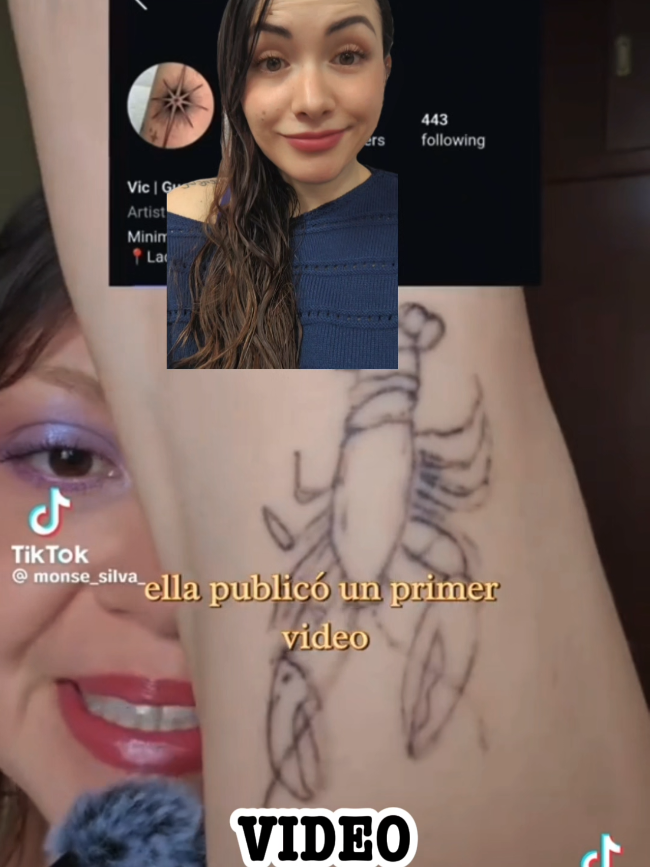 @Deni entre perfos y tinta