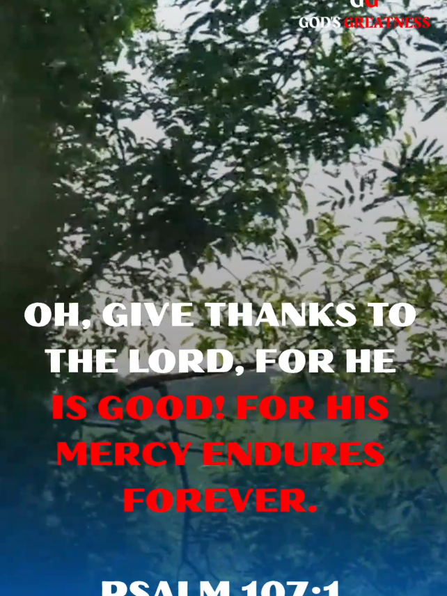 @GOD'S GREATNESS
