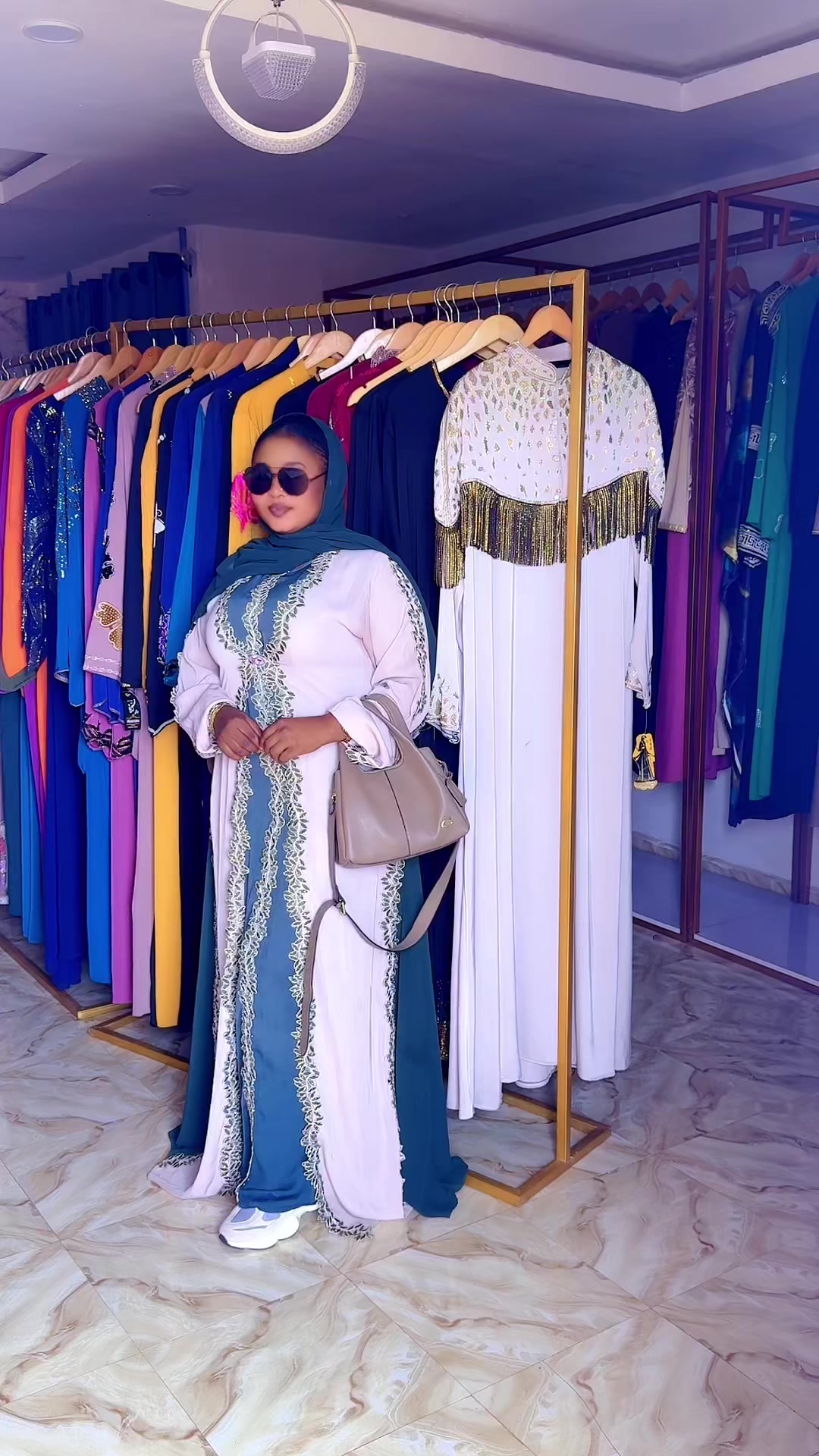 @Demmy’s unique abaya in SAKI😍