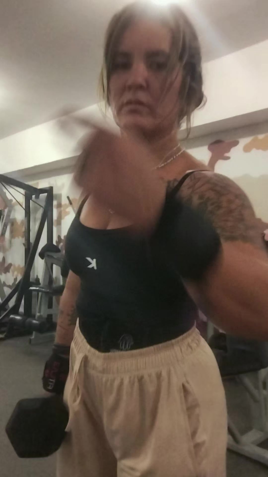 @la catira musculosa