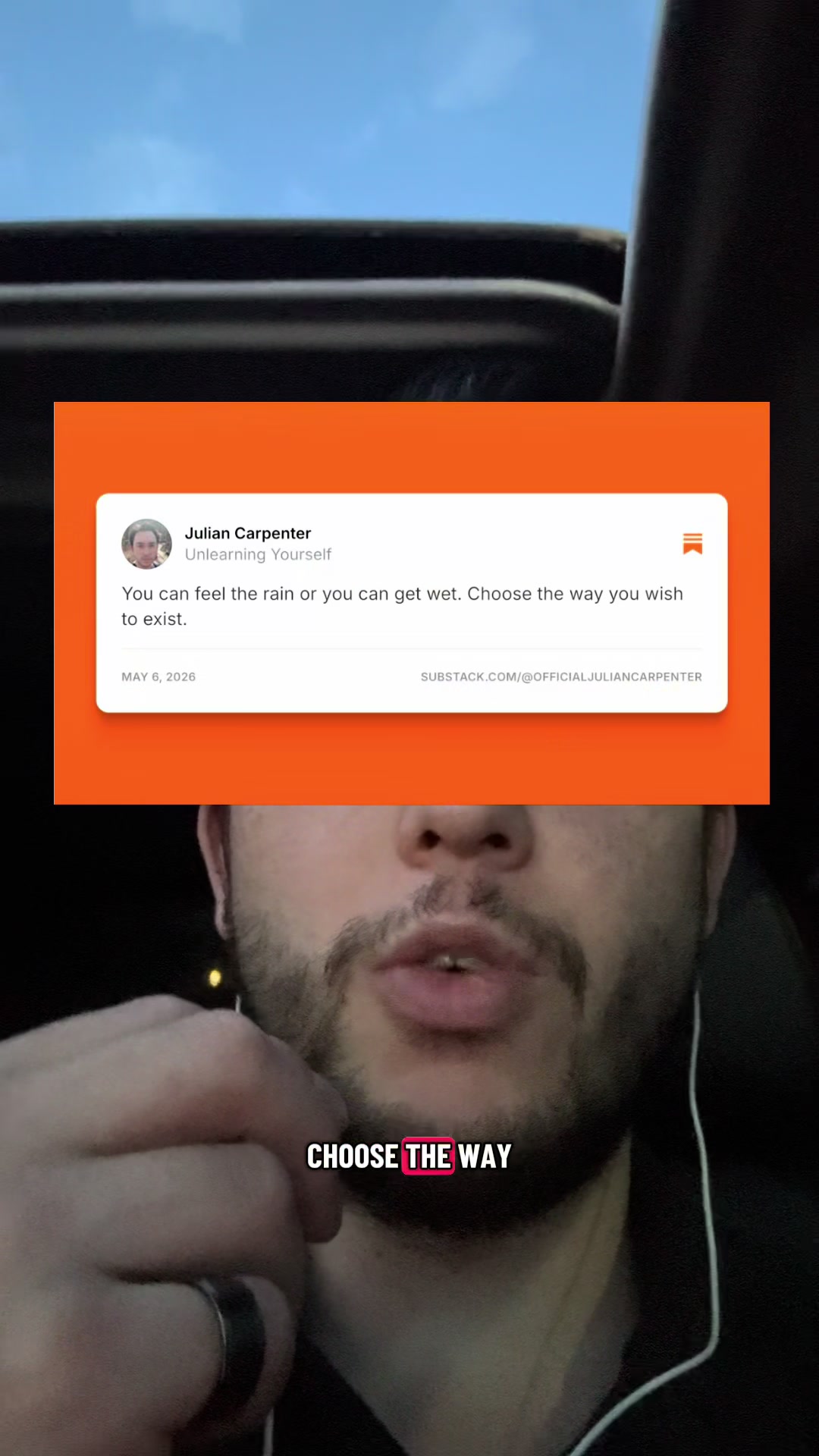 @Julian Carpenter
