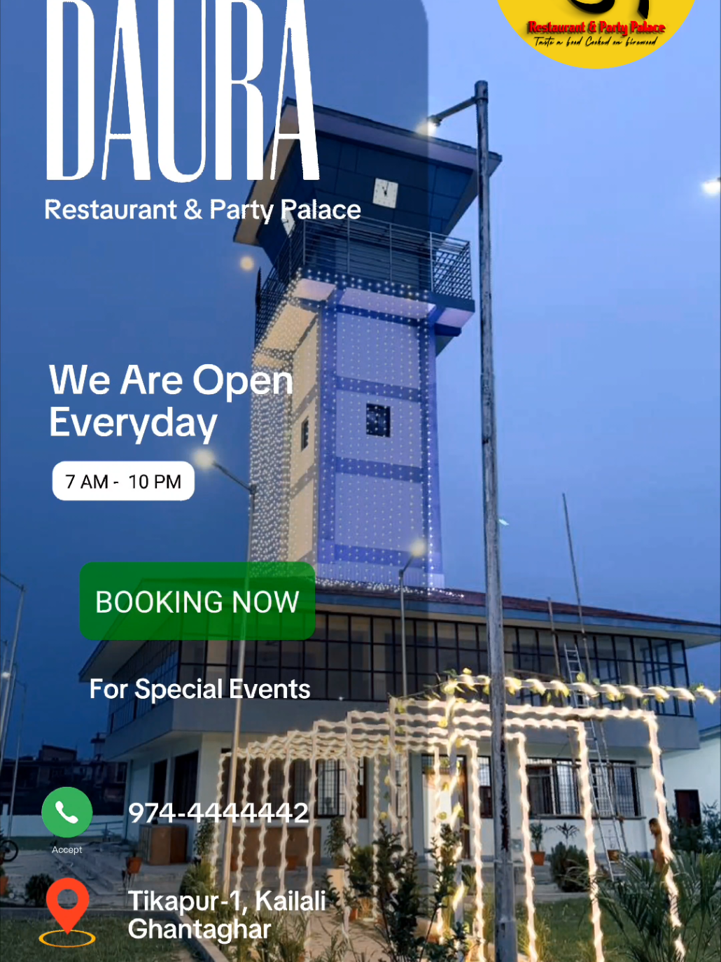 @Daura Restaurant & PartyPalace